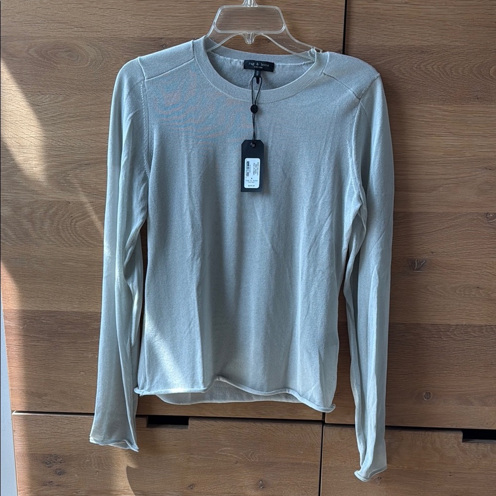Rag & Bone Women's Gray Knit Top Size M NWT